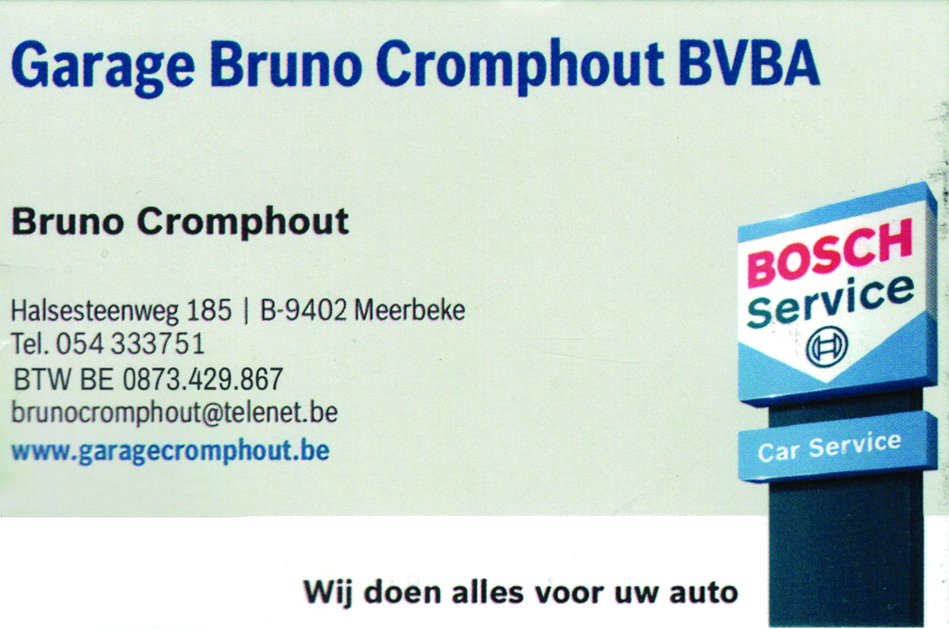 Garage Bruno Cromphout logo